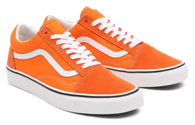 Vans Old Skool Orange White