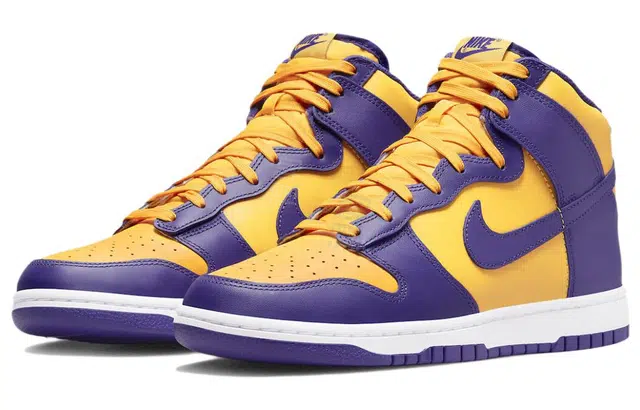 Nike Dunk High Lakers