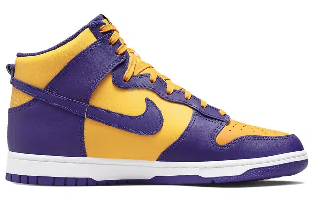 Nike Dunk High Lakers