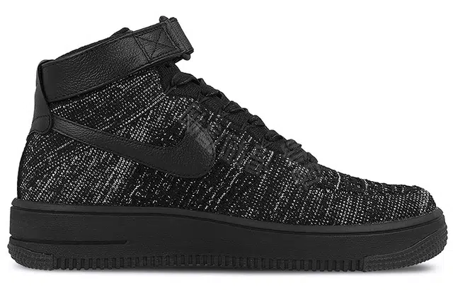 Nike Air Force 1 Flyknit High Black