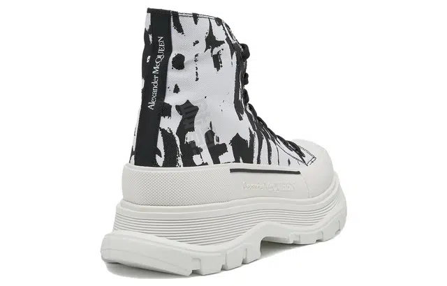 Alexander McQueen Tread Slick Graffiti
