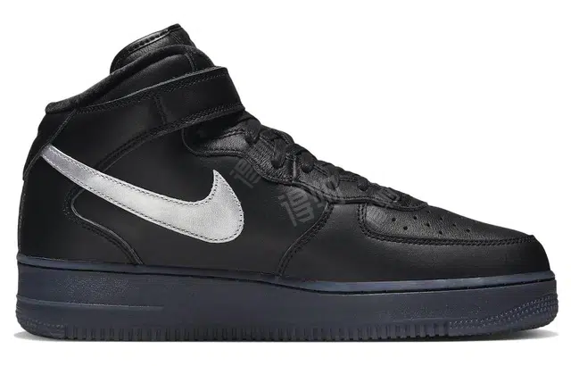 Nike Air Force 1 PRM "Black Metallic"