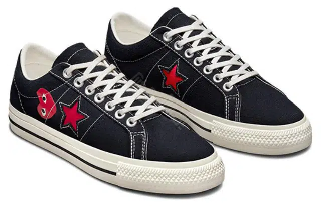 CDG Play x Converse One Star