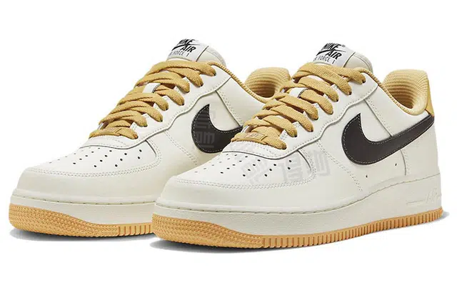 Nike Air Force 1 Low White Yellow Black