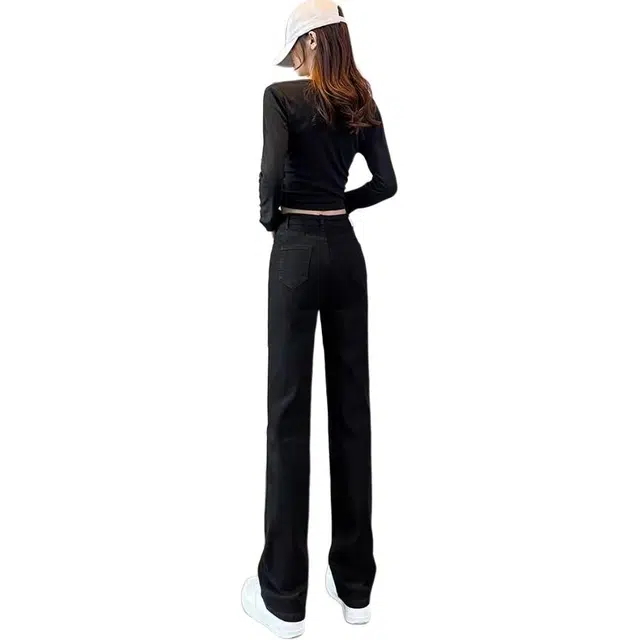 宝米卡 百搭多种版型加绒牛仔裤 女款