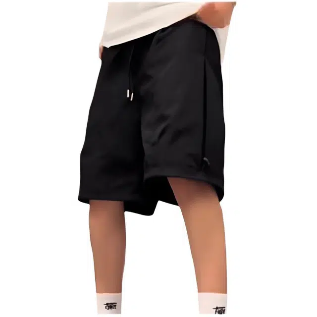 木木兔 美式男士短裤夏季潮流百搭男生裤子简约冰丝速干大口袋夏天工装裤 男款