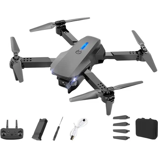 鸿媛 无人机小型航拍高清飞机智能定高耐摔户外 遥控模型