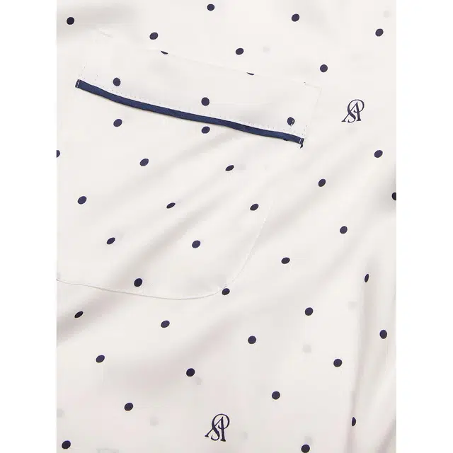 Victoria's Secret Satin Pajama Set Coconut White