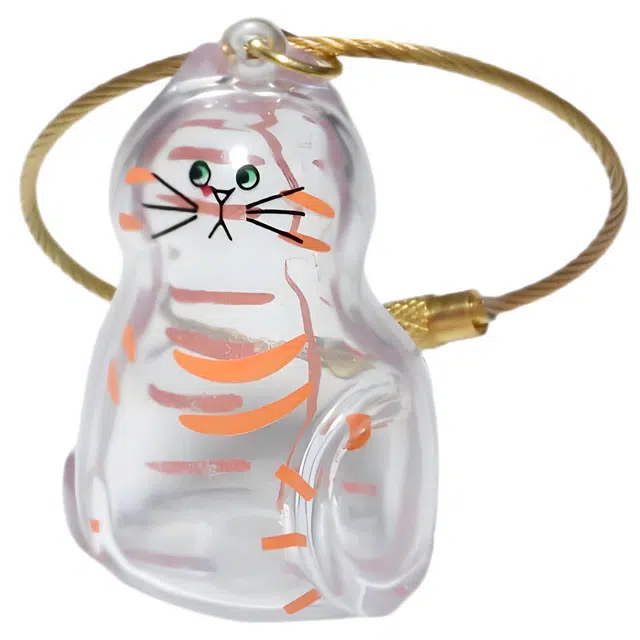 祎步康 猫咪透明毛发存放胶囊高颜值 塑胶 挂件 男女同款情侣款