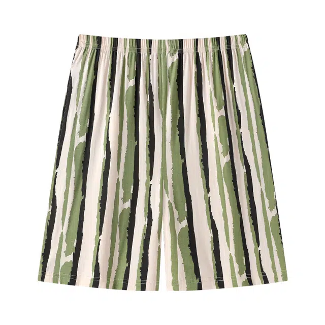 向薇 莫代尔夏季短裤男士睡衣夏天凉感男青少年家居服睡裤 男款