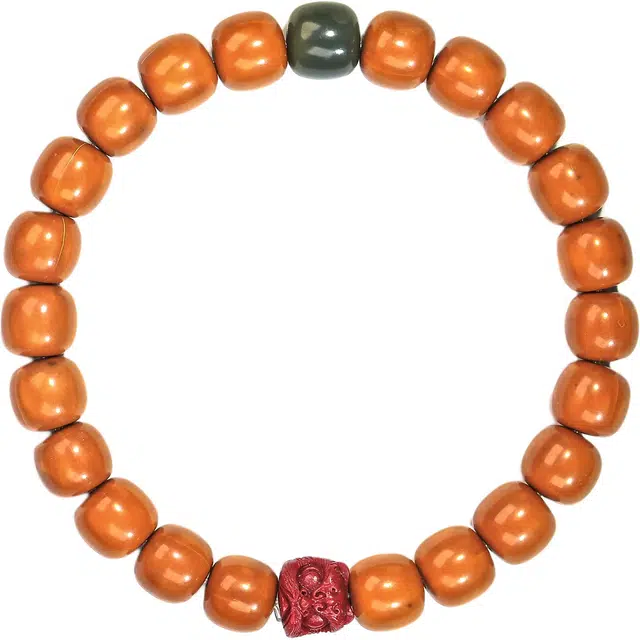 灵晔 新中式国潮小众轻奢高级绕指柔八方来财平安喜乐诸事顺遂万事如意#好运连连 猴头核桃 手串 男女同款情侣款