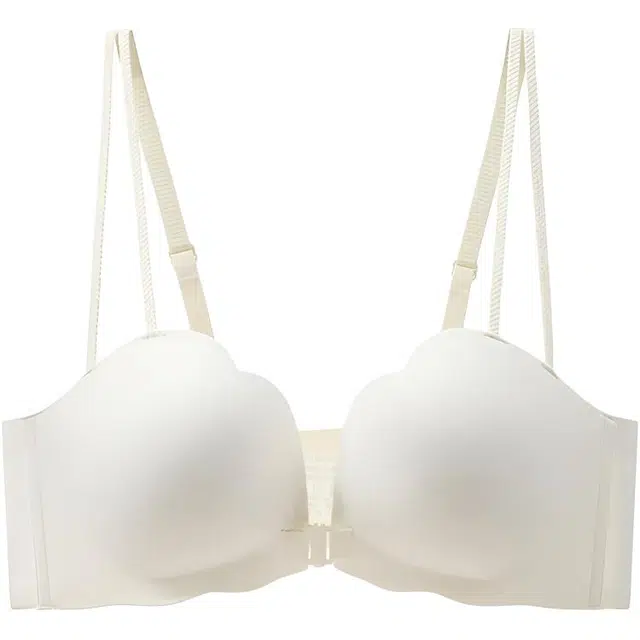 草本初色 前扣式小胸聚拢显大收副乳防下垂无钢圈美背文胸 女款