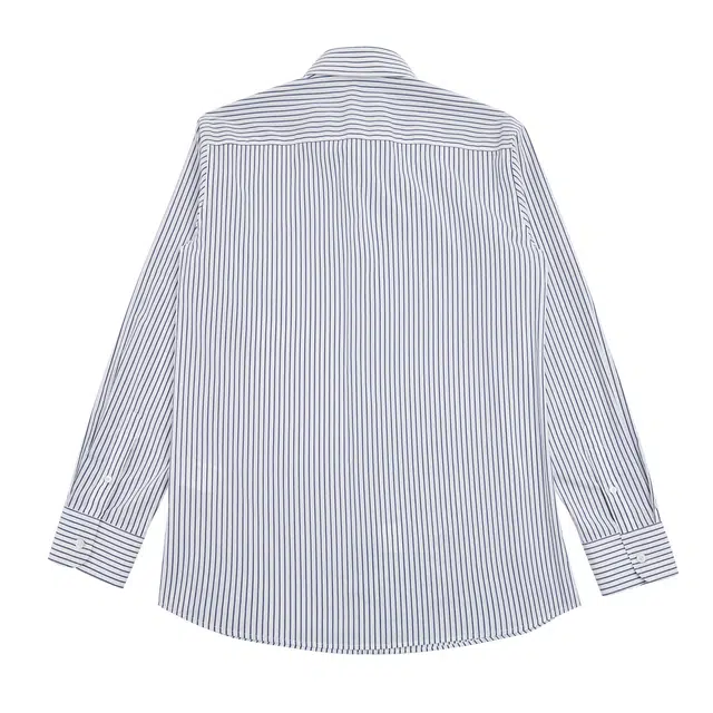 丹宁哲学 春季精致绅士 日本和歌山色织条纹面料衬衫 男款