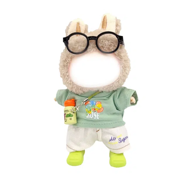 妙记 穿衣娃娃配件套装服饰 暖心呆萌 创意 可爱卡通 陪伴安抚 玩偶周边