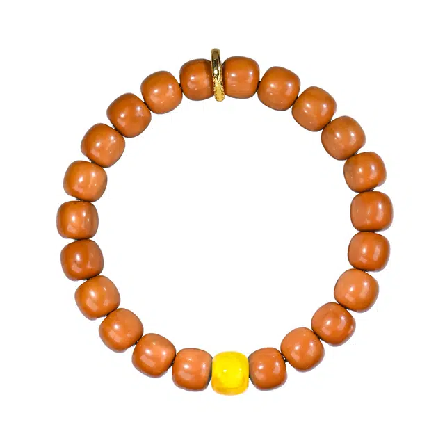 素于 新中式复古文玩轻奢高级感招财进宝节节高升诸事顺遂吉祥如意学有所长转运国潮盘玩念珠#好运 猴头核桃 手串 男女同款情侣款