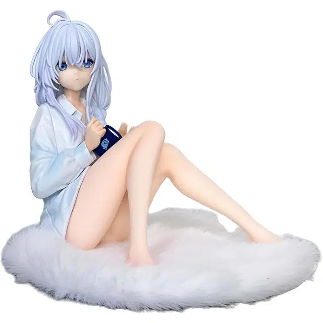 半粒 魔女之旅 坐姿睡衣伊蕾 娜动漫忧郁感手办 景品