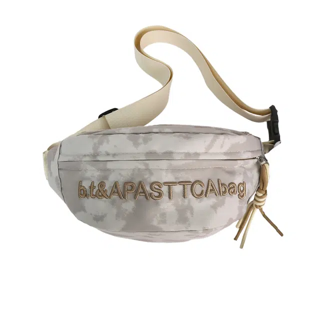 帕克熊 韩系潮酷时尚百搭运动通勤日常 牛津布 胸包 男女同款情侣款 多色