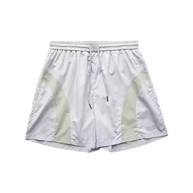 拓菲 美式复古户外山系撞色拼接轻薄凉感防水速干夏季运动潮牌休闲短裤 男女同款