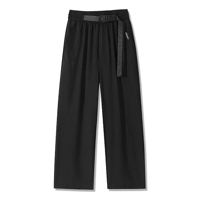 爱肯 美式潮流薄款青年百搭宽松舒适透气高街高级感休闲裤 男女同款