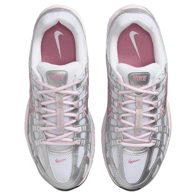 Nike P-6000 White Silver