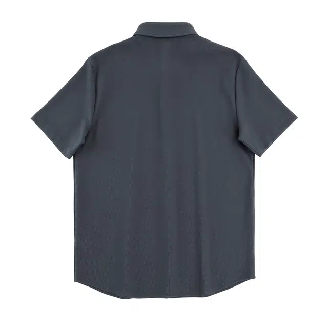 丹宁哲学 夏季高端商务 抗皱桑蚕丝棉珠地面料衬衫 男款