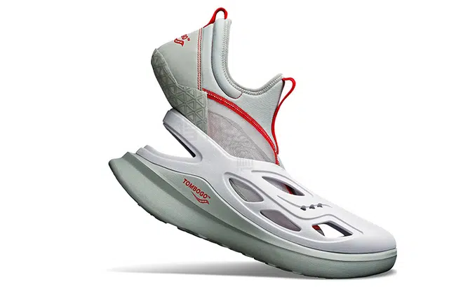 tombogo x Saucony The Butterfly White Grey