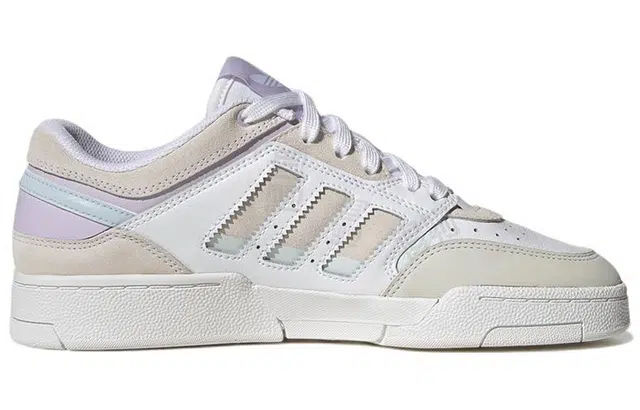 adidas Drop Step Low White Purple