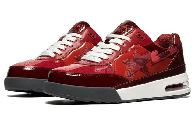 A BATHING APE ROAD STA Red Brown