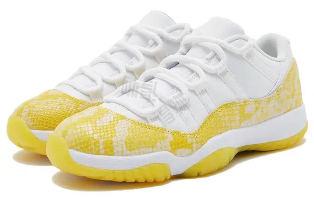 Jordan Air Jordan 11 Low "Yellow Snakeskin"