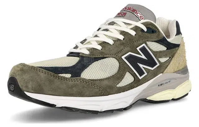 New Balance 990 V3 Green Brown