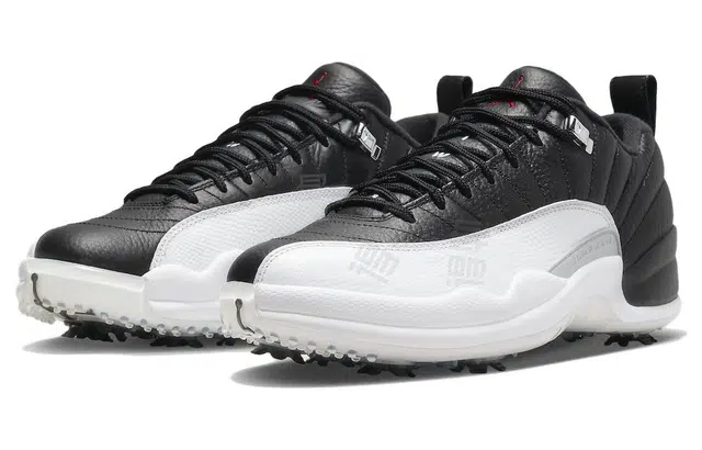 Jordan Air Jordan 12 Low Golf Black and White