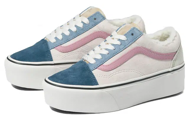 Vans Old Skool Pig Suede Sherpa Stackform