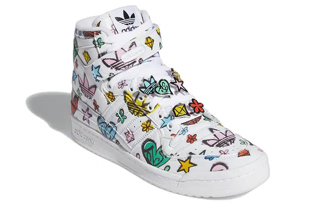 Jeremy Scott x adidas originals FORUM 84 Hi Monogram