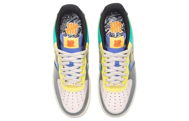 Undefeated x Nike Air Force 1 Low 'Topaz Gold'