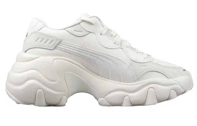 PUMA Pulsar Wedge Wns White Pink