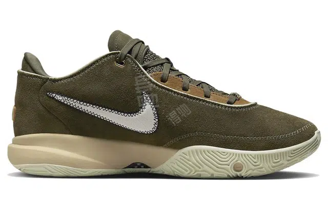 Nike LeBron 20 "Olive Suede"