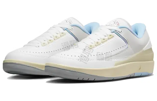 Jordan Air Jordan 2 Low "Summit White and Ice Blue"