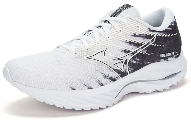 Mizuno Wave Rider 26 Black White
