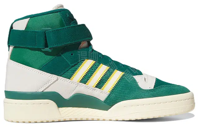 adidas Forum 84 Hi White Green