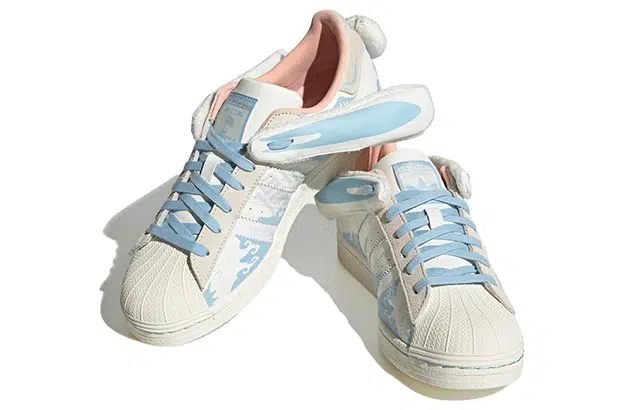 melting sadness x adidas originals Superstar Papercut