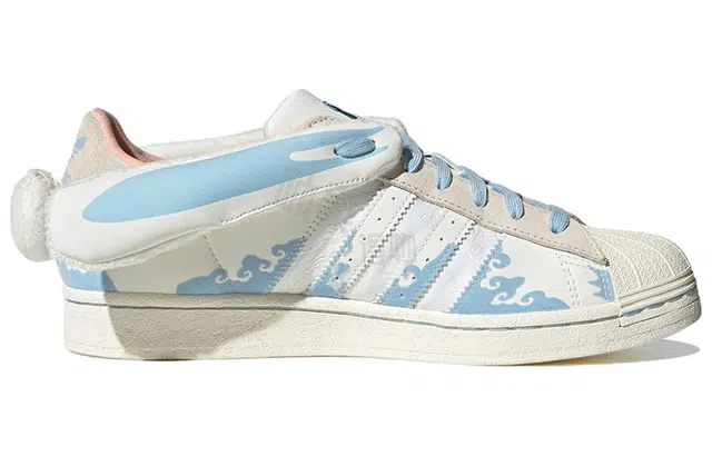 melting sadness x adidas originals Superstar Papercut