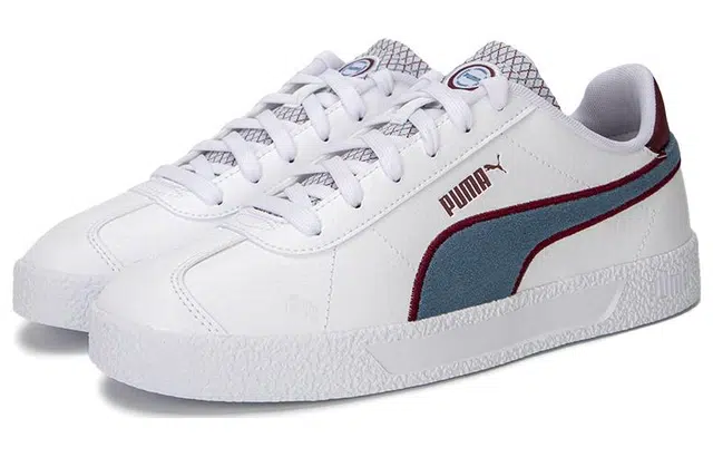 PUMA Club Retro Prep White Blue Purple