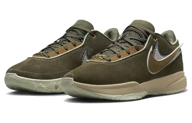 Nike LeBron 20 "Olive Suede" EP 20