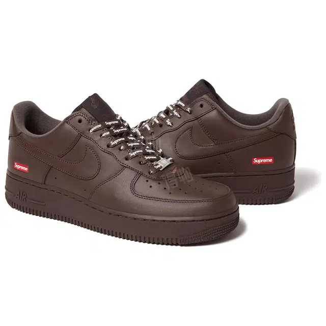Supreme x Nike Air Force 1 Low "Baroque Brown"