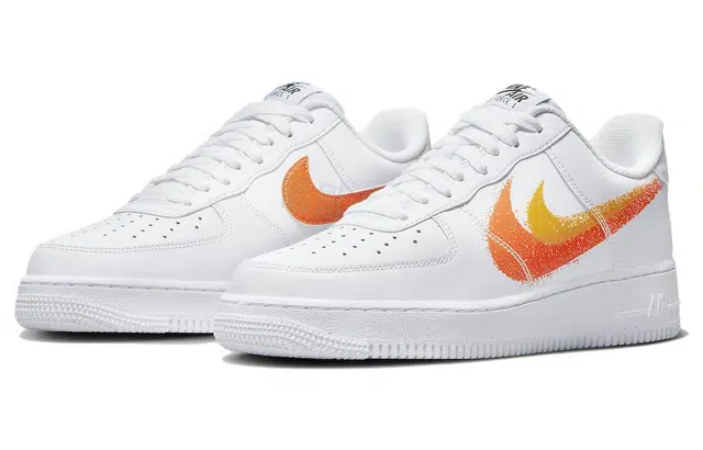 Nike Air Force 1 Low White Orange