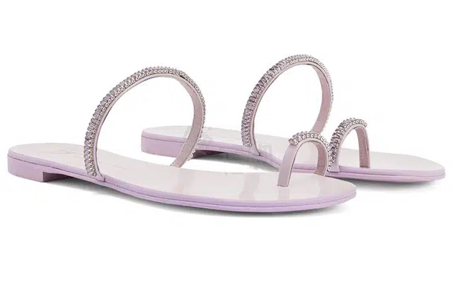 Giuseppe Zanotti GZ Purple Slides