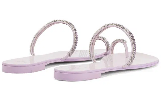 Giuseppe Zanotti GZ Purple Slides