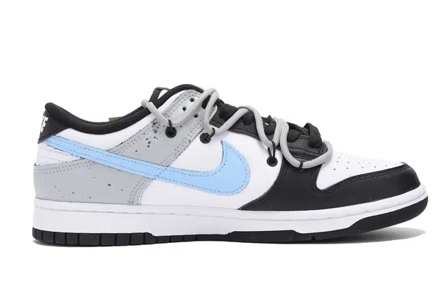 Nike Dunk Low Retro Black Grey Blue