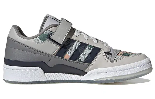 adidas Forum Low Grey White