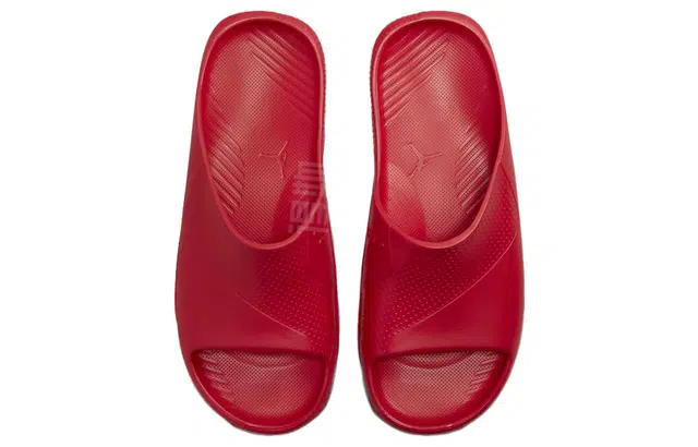 Jordan Post Silde "University Red"